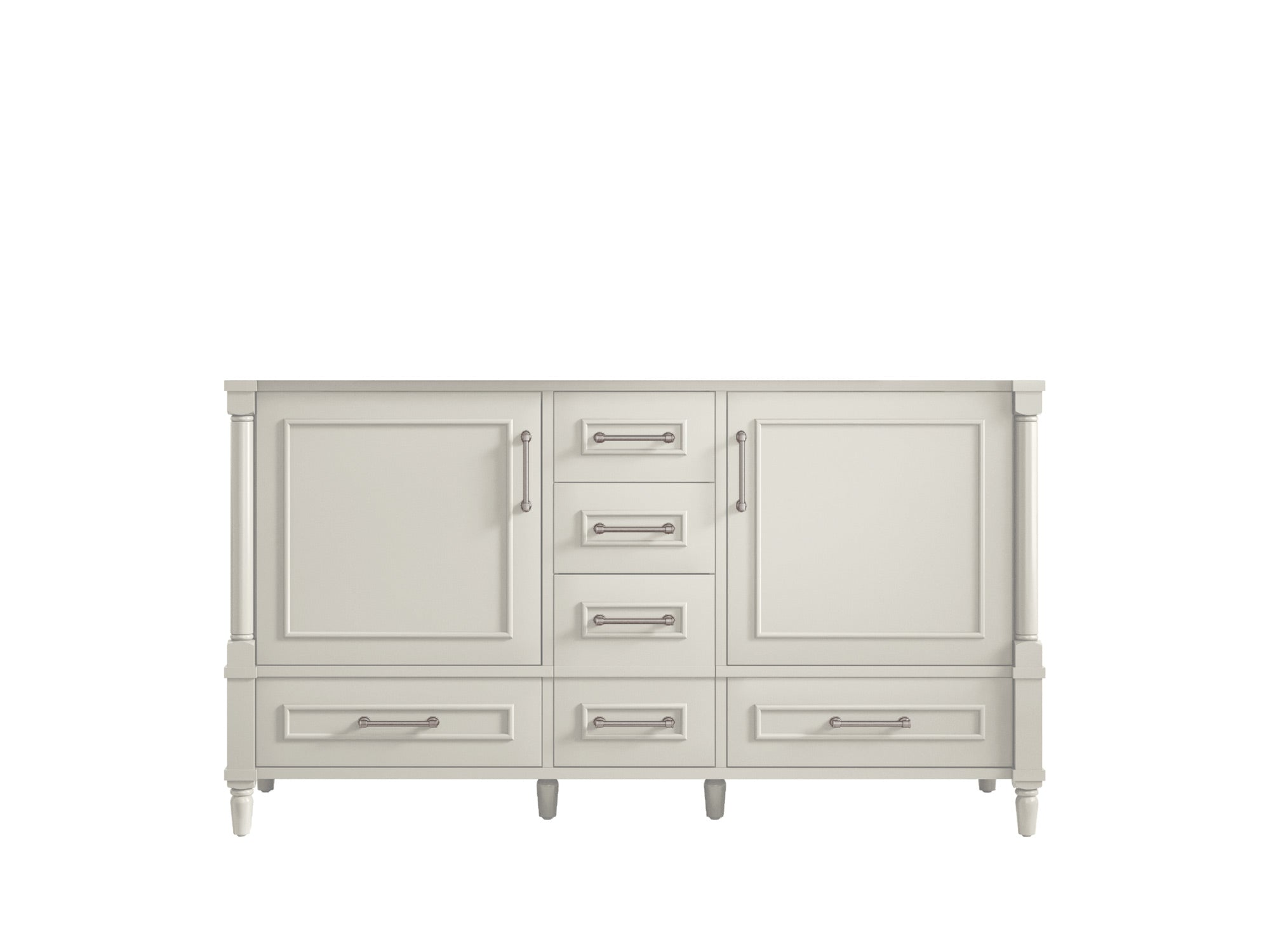Aberdeen 60 in. W x 22 in. D Double Sink Bathroom Vanity - Willow Bath and Vanity