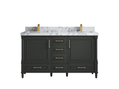 Aberdeen 60 in. W x 22 in. D Double Sink Bathroom Vanity - photo 44