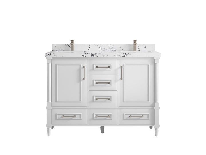 Aberdeen 60 in. W x 22 in. D Double Sink Bathroom Vanity - photo 40