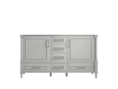 Aberdeen 60 in. W x 22 in. D Double Sink Bathroom Vanity - Willow Bath and Vanity