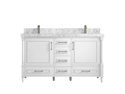 Aberdeen 60 in. W x 22 in. D Double Sink Bathroom Vanity - Willow Bath and Vanity