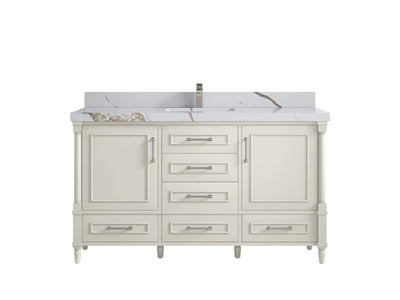 Aberdeen 60 in. W x 22 in. D Single Sink Bathroom Vanity - Willow Bath and Vanity