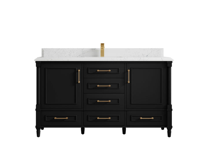 Aberdeen 60 in. W x 22 in. D Single Sink Bathroom Vanity - photo 25