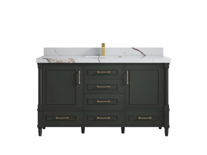 Aberdeen 60 in. W x 22 in. D Single Sink Bathroom Vanity - photo 11