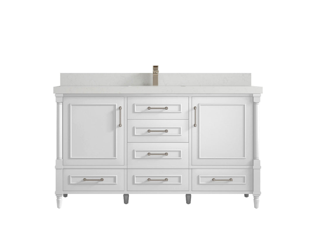 Aberdeen 60 in. W x 22 in. D Single Sink Bathroom Vanity - Willow Bath and Vanity