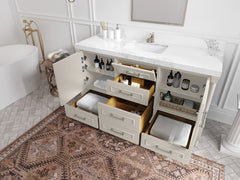 Aberdeen 60 in. W x 22 in. D Single Sink Bathroom Vanity - photo 3
