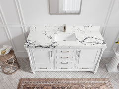 Aberdeen 60 in. W x 22 in. D Single Sink Bathroom Vanity - photo 36