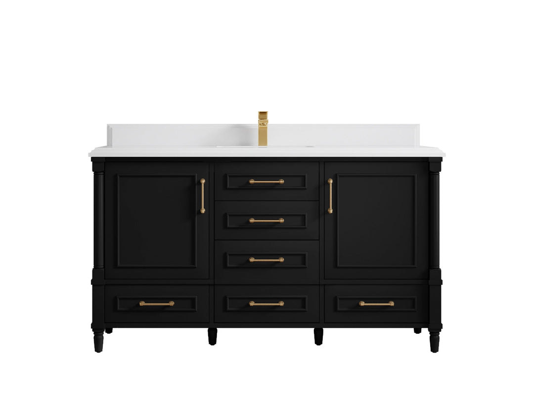 Aberdeen 60 in. W x 22 in. D Single Sink Bathroom Vanity - Willow Bath and Vanity