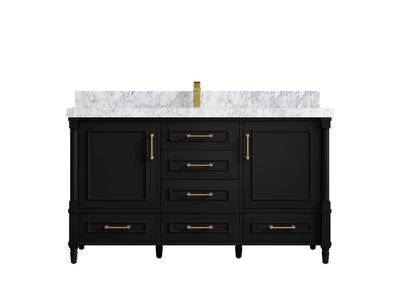 Aberdeen 60 in. W x 22 in. D Single Sink Bathroom Vanity - Willow Bath and Vanity