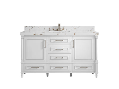 Aberdeen 60 in. W x 22 in. D Single Sink Bathroom Vanity - Willow Bath and Vanity