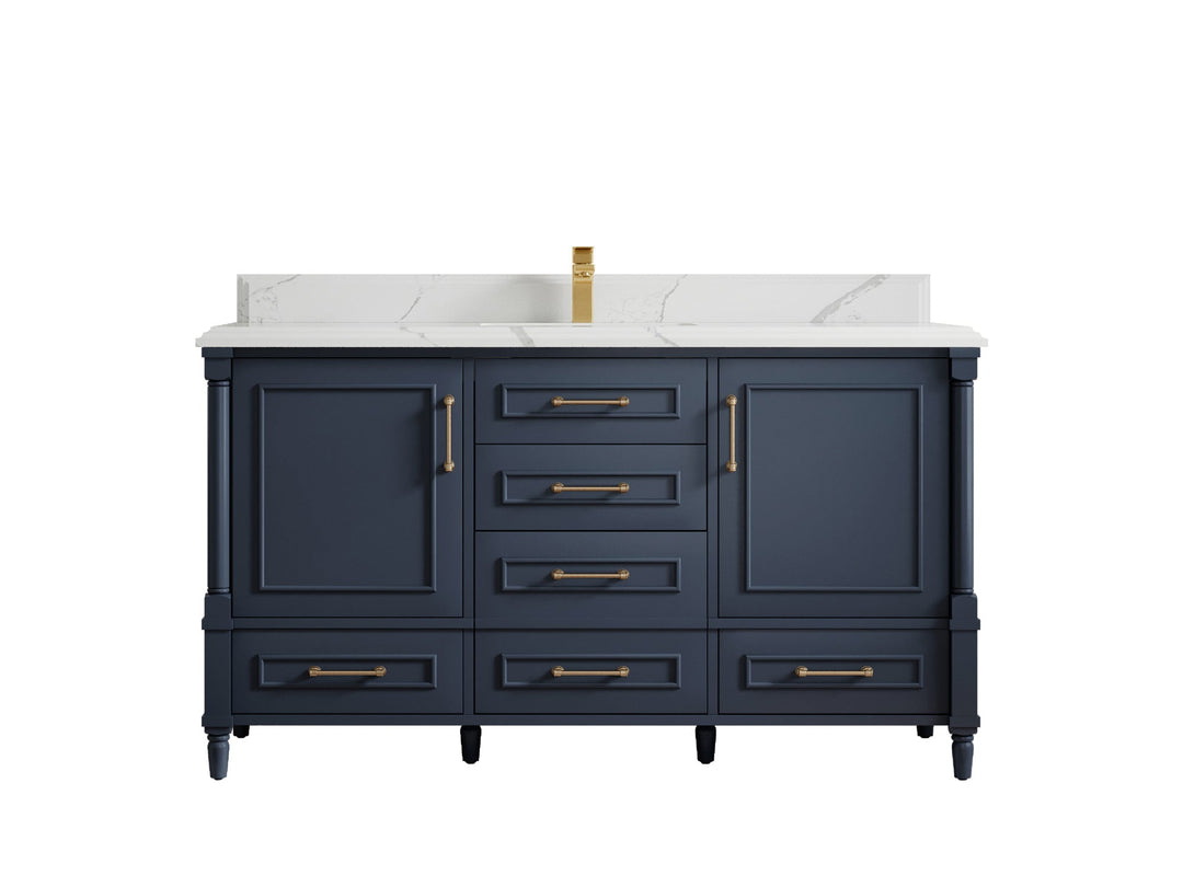 Aberdeen 60 in. W x 22 in. D Single Sink Bathroom Vanity - Willow Bath and Vanity
