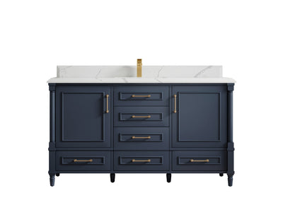 Aberdeen 60 in. W x 22 in. D Single Sink Bathroom Vanity - Willow Bath and Vanity