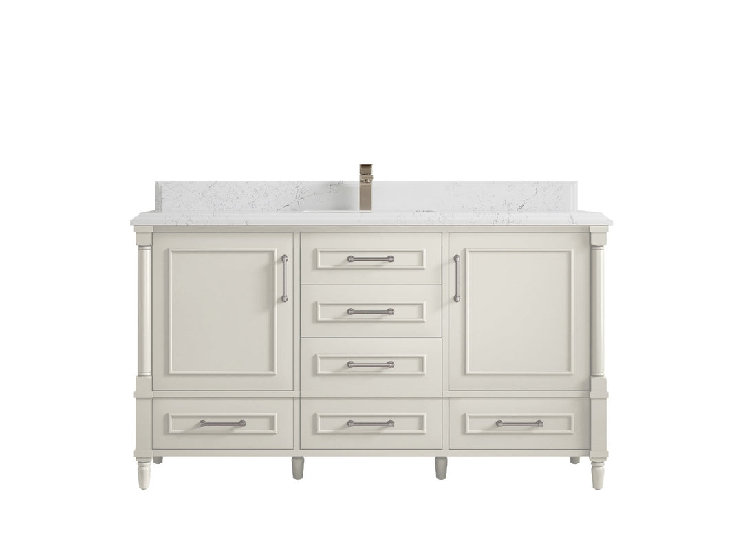 Aberdeen 60 in. W x 22 in. D Single Sink Bathroom Vanity - Willow Bath and Vanity