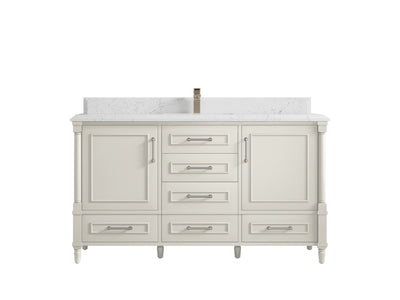 Aberdeen 60 in. W x 22 in. D Single Sink Bathroom Vanity - Willow Bath and Vanity