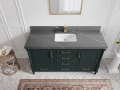 Aberdeen 60 in. W x 22 in. D Single Sink Bathroom Vanity - photo 32