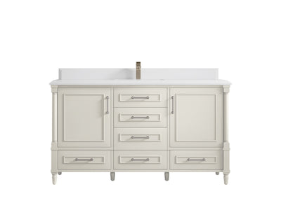 Aberdeen 60 in. W x 22 in. D Single Sink Bathroom Vanity - Willow Bath and Vanity