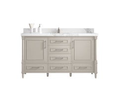 Aberdeen 60 in. W x 22 in. D Single Sink Bathroom Vanity - photo 1