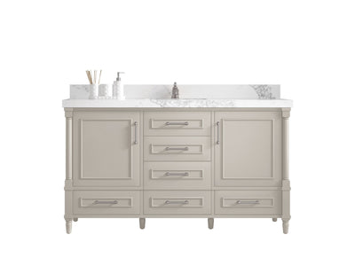 Aberdeen 60 in. W x 22 in. D Single Sink Bathroom Vanity - Willow Bath and Vanity