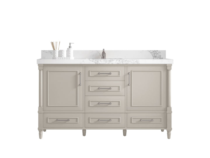 Aberdeen 60 in. W x 22 in. D Single Sink Bathroom Vanity - photo 1