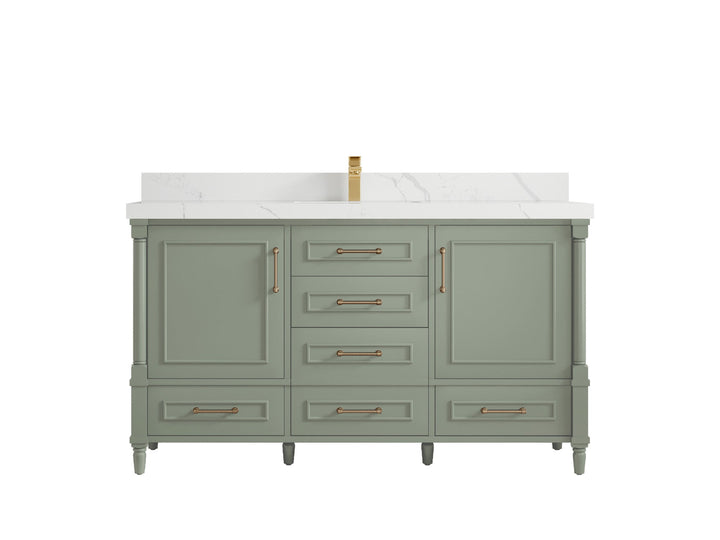 Aberdeen 60 in. W x 22 in. D Single Sink Bathroom Vanity - photo 13