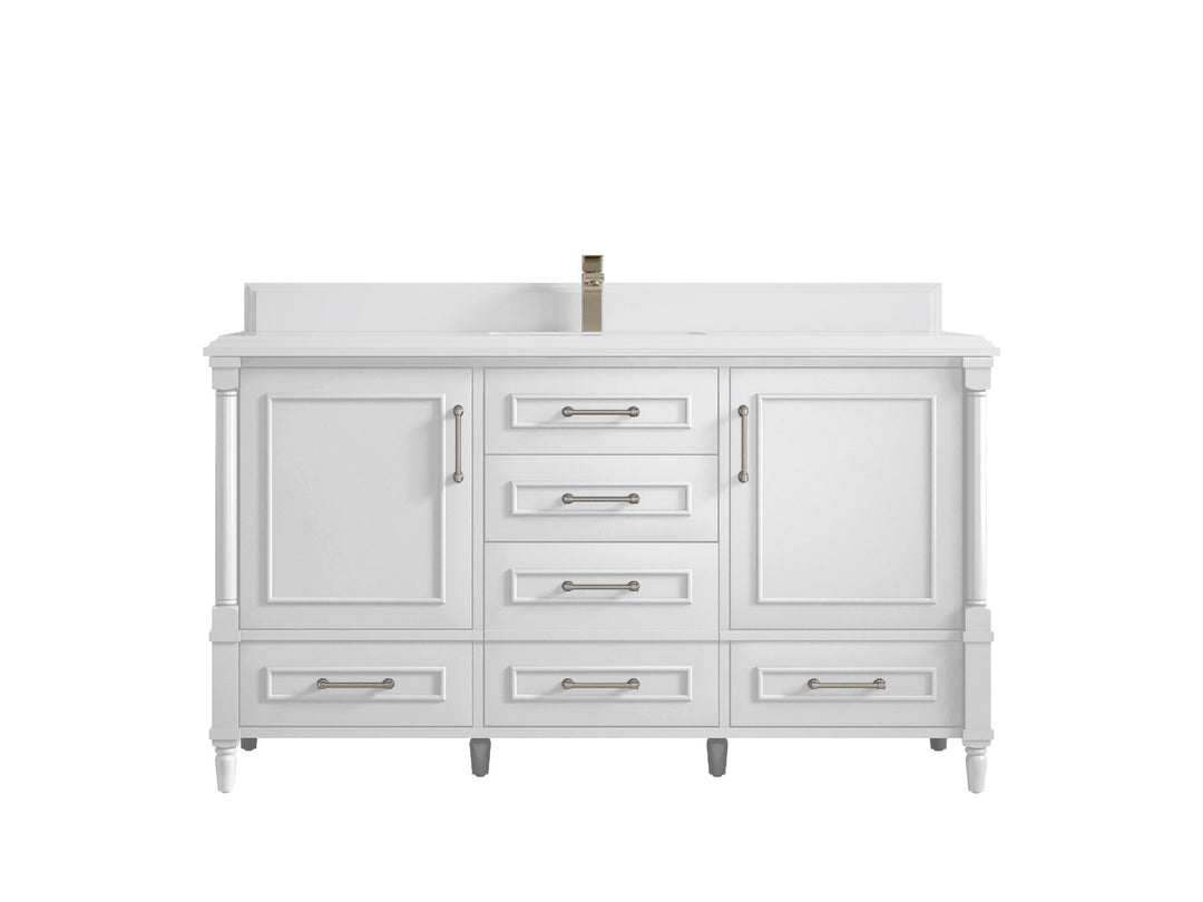 Aberdeen 60 in. W x 22 in. D Single Sink Bathroom Vanity - Willow Bath and Vanity
