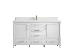 Aberdeen 60 in. W x 22 in. D Single Sink Bathroom Vanity - photo 25