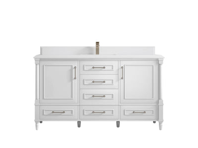 Aberdeen 60 in. W x 22 in. D Single Sink Bathroom Vanity - Willow Bath and Vanity
