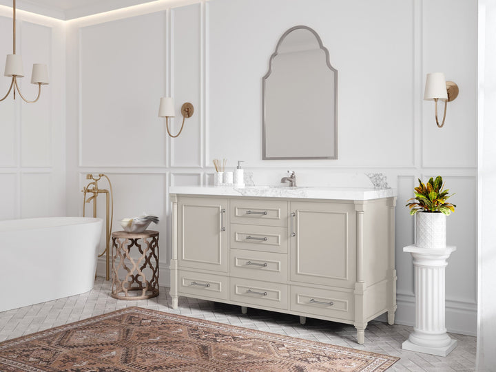 Aberdeen 60 in. W x 22 in. D Single Sink Bathroom Vanity - photo 2