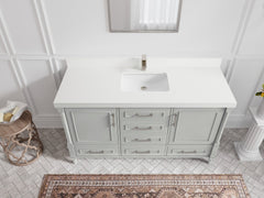 Aberdeen 60 in. W x 22 in. D Single Sink Bathroom Vanity - photo 31