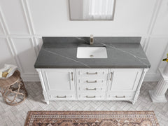 Aberdeen 60 in. W x 22 in. D Single Sink Bathroom Vanity - photo 30