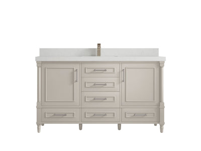 Aberdeen 60 in. W x 22 in. D Single Sink Bathroom Vanity - Willow Bath and Vanity