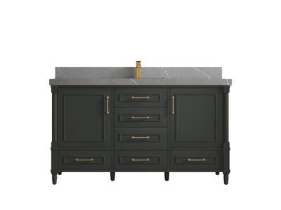 Aberdeen 60 in. W x 22 in. D Single Sink Bathroom Vanity - Willow Bath and Vanity
