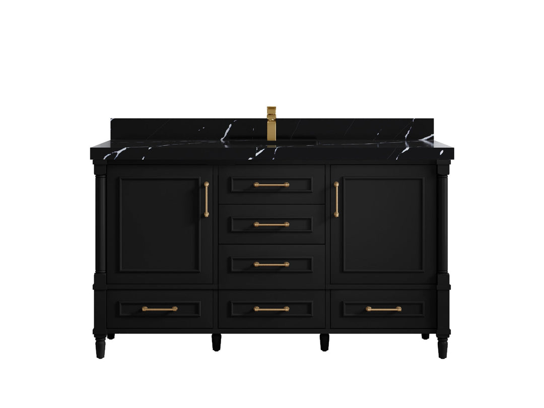 Aberdeen 60 in. W x 22 in. D Single Sink Bathroom Vanity - Willow Bath and Vanity