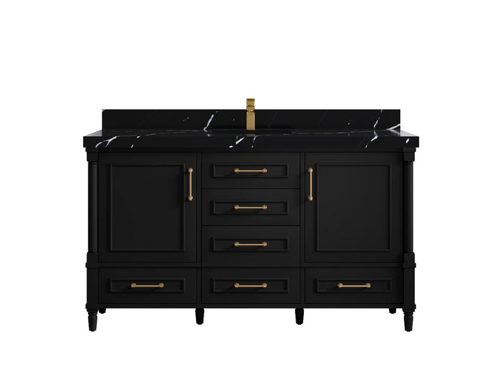 Aberdeen 60 in. W x 22 in. D Single Sink Bathroom Vanity - photo 9