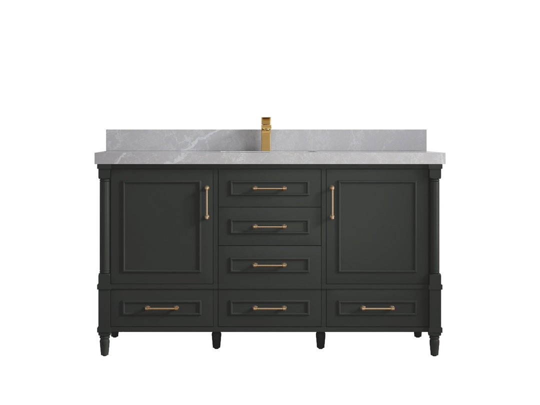 Aberdeen 60 in. W x 22 in. D Single Sink Bathroom Vanity - Willow Bath and Vanity