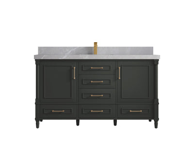 Aberdeen 60 in. W x 22 in. D Single Sink Bathroom Vanity - Willow Bath and Vanity