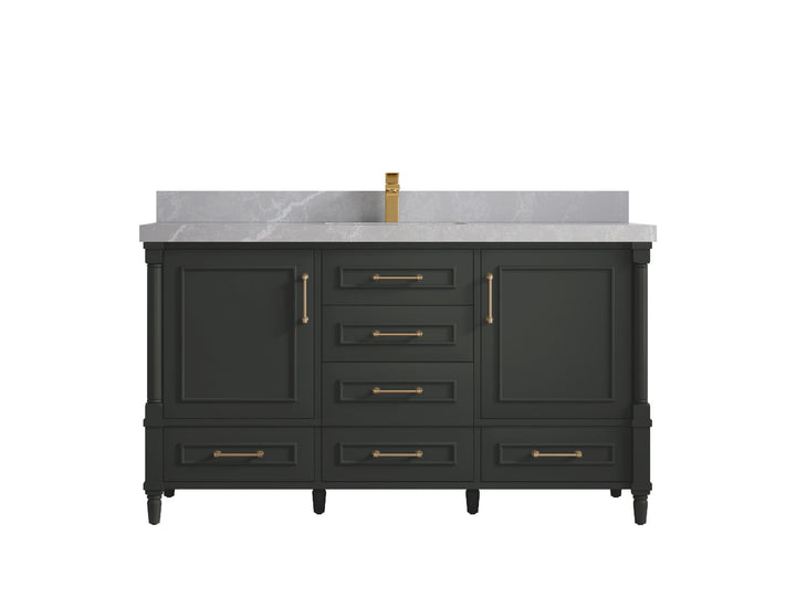 Aberdeen 60 in. W x 22 in. D Single Sink Bathroom Vanity - photo 33