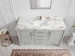 Aberdeen 60 in. W x 22 in. D Single Sink Bathroom Vanity - photo 28