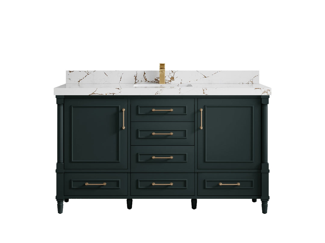 Aberdeen 60 in. W x 22 in. D Single Sink Bathroom Vanity - Willow Bath and Vanity