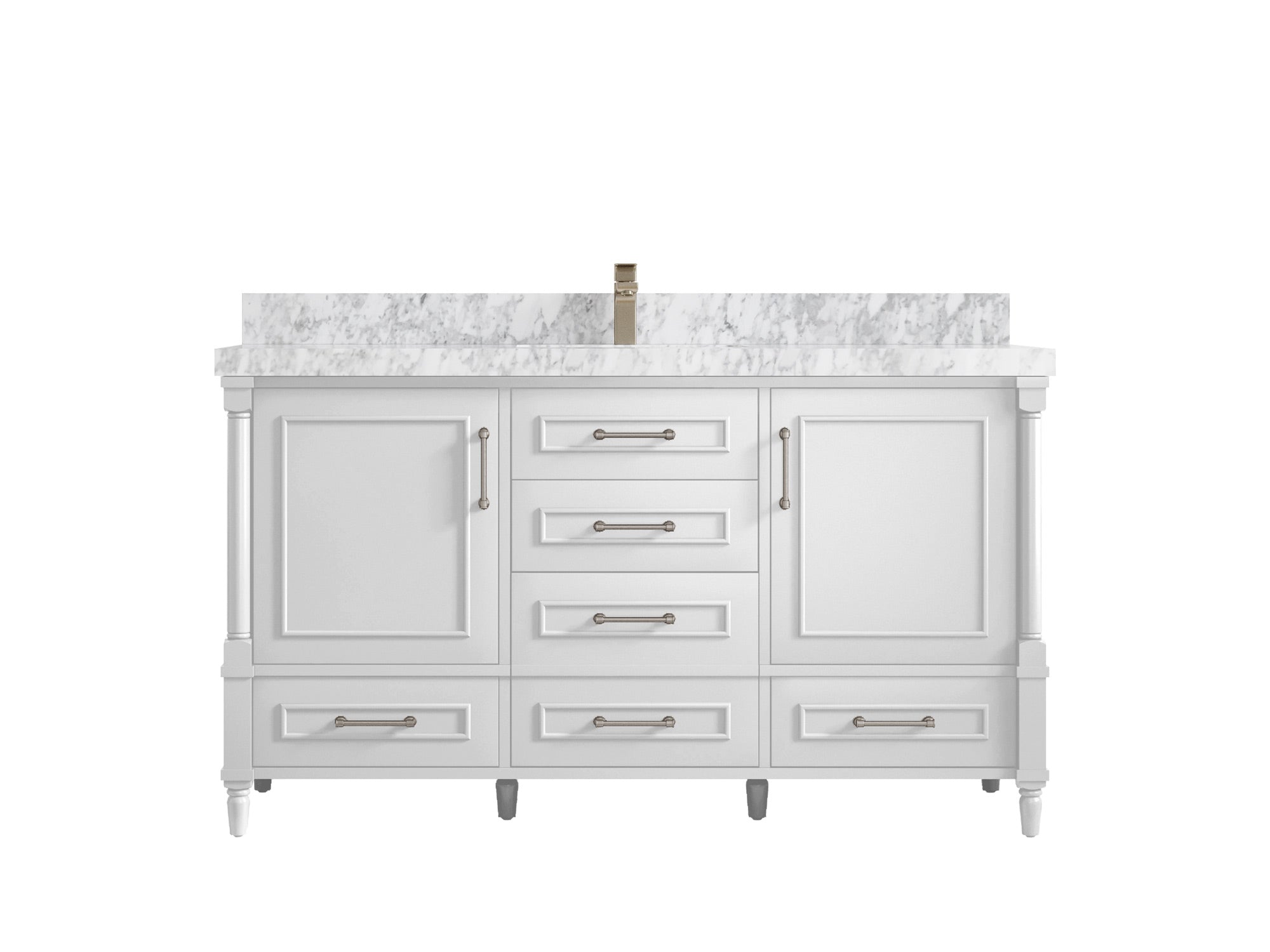 Aberdeen 60 in. W x 22 in. D Single Sink Bathroom Vanity - Willow Bath and Vanity
