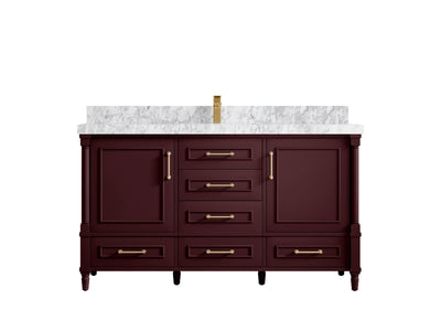 Aberdeen 60 in. W x 22 in. D Single Sink Bathroom Vanity - Willow Bath and Vanity