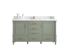 Aberdeen 60 in. W x 22 in. D Single Sink Bathroom Vanity - photo 1