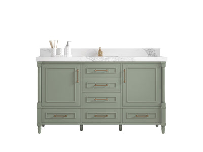 Aberdeen 60 in. W x 22 in. D Single Sink Bathroom Vanity - Willow Bath and Vanity