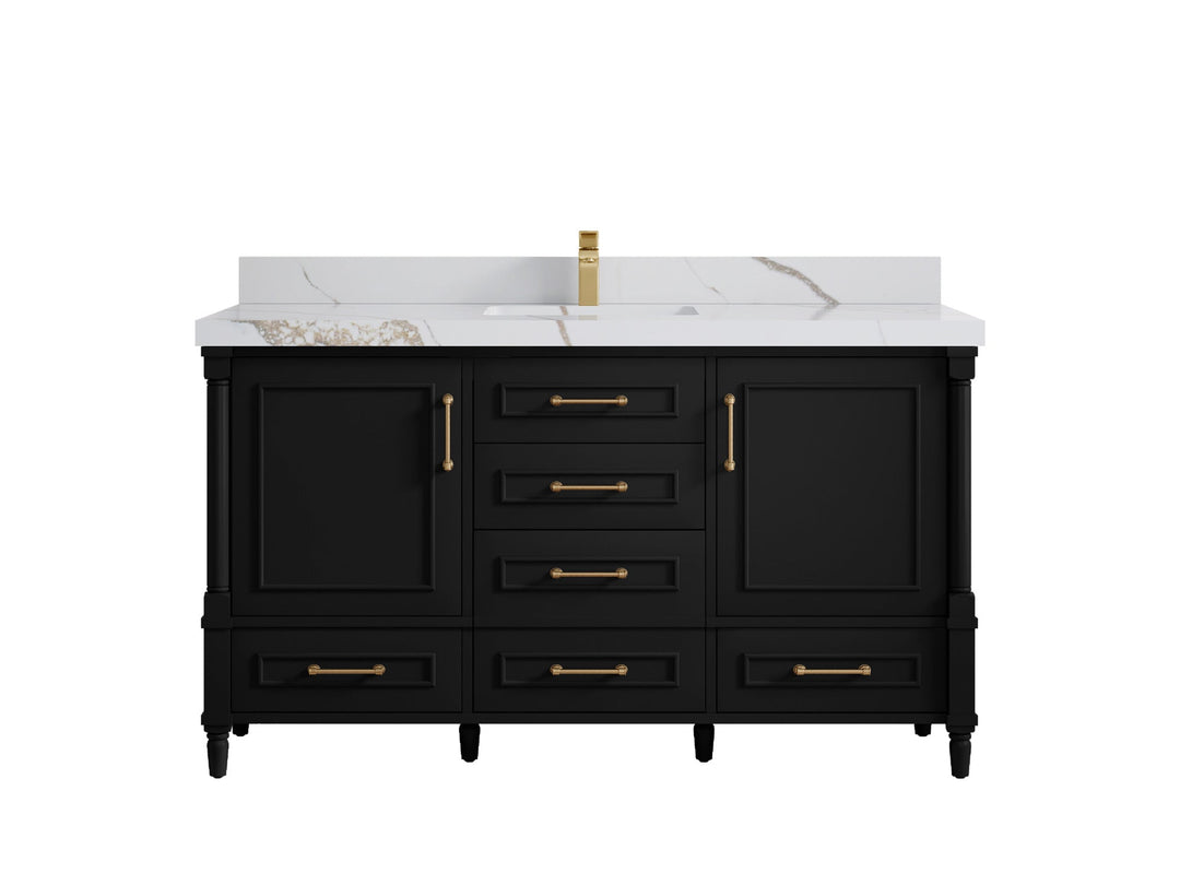 Aberdeen 60 in. W x 22 in. D Single Sink Bathroom Vanity - Willow Bath and Vanity