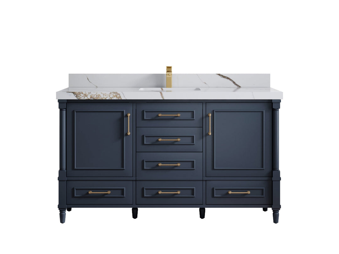Aberdeen 60 in. W x 22 in. D Single Sink Bathroom Vanity - Willow Bath and Vanity