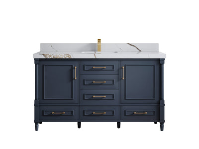 Aberdeen 60 in. W x 22 in. D Single Sink Bathroom Vanity - Willow Bath and Vanity