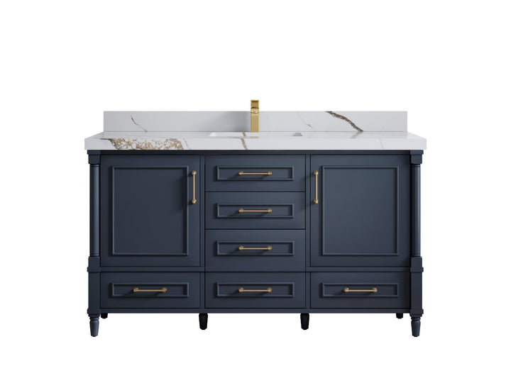 Aberdeen 60 in. W x 22 in. D Single Sink Bathroom Vanity - photo 10
