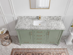 Aberdeen 60 in. W x 22 in. D Single Sink Bathroom Vanity - photo 16
