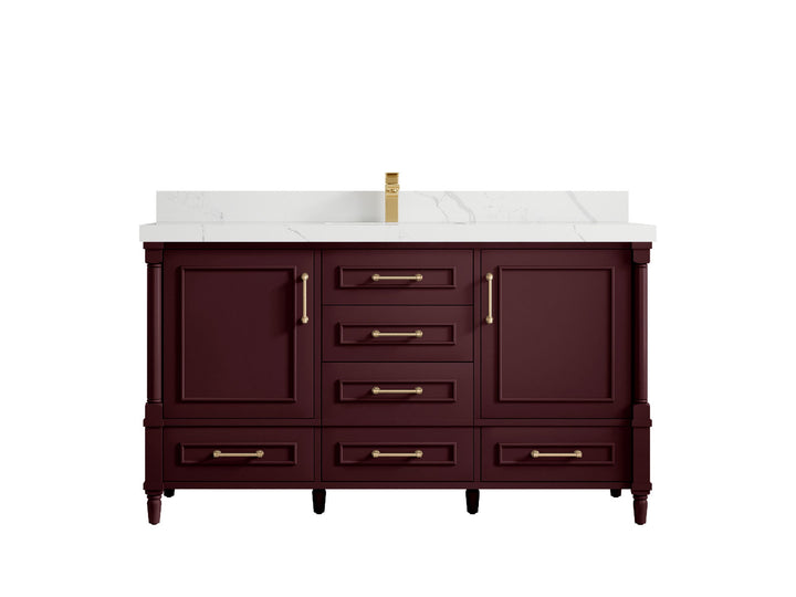 Aberdeen 60 in. W x 22 in. D Single Sink Bathroom Vanity - photo 16