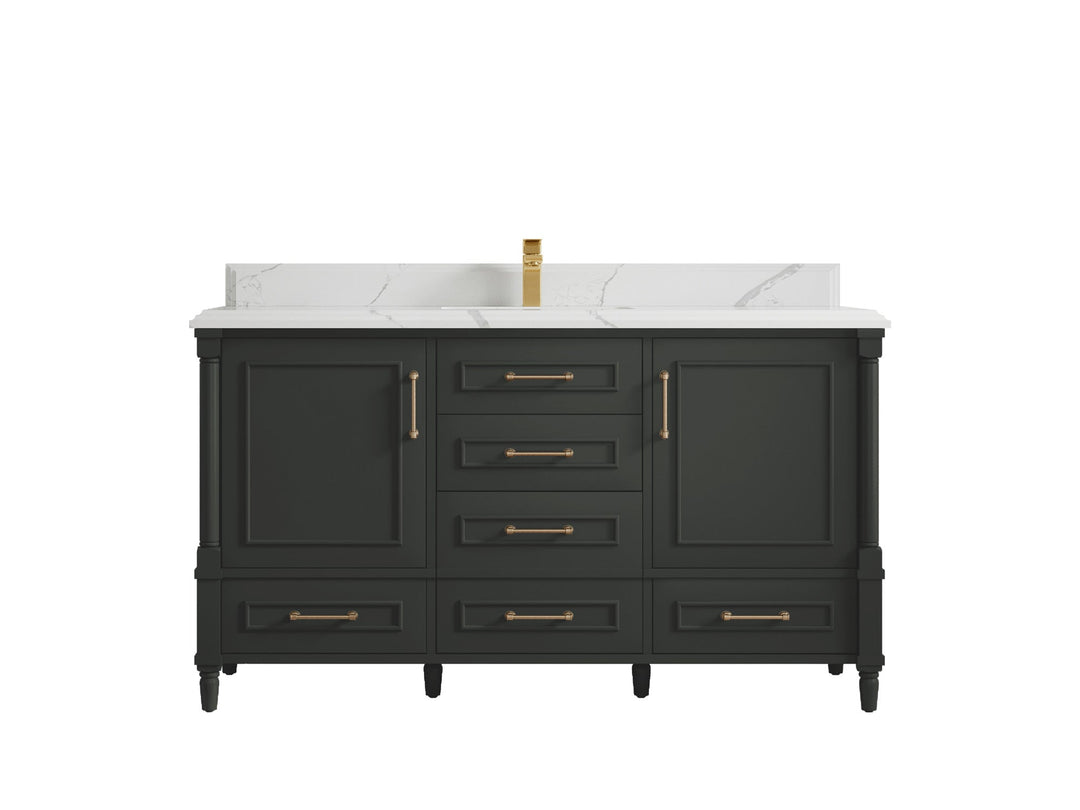 Aberdeen 60 in. W x 22 in. D Single Sink Bathroom Vanity - Willow Bath and Vanity
